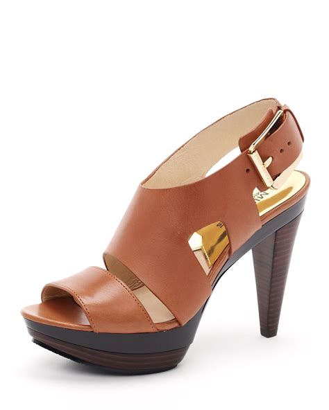 Michael michael kors carla platform taupe + FREE SHIPPING.